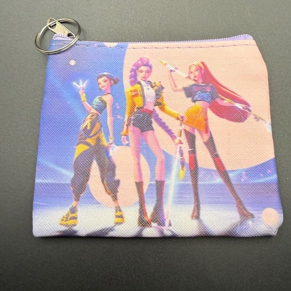 Other - Cute Kawaii Anime Character Coin Purse‎ Wallet Pouch Keychain Holder Bag Kids